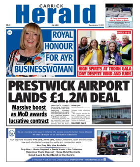 Cover of Carrick Herald