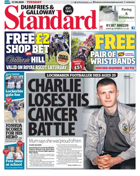 Cover of Dumfries & Galloway Standard