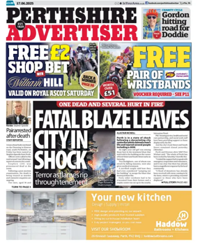 Cover of Perthshire Advertiser