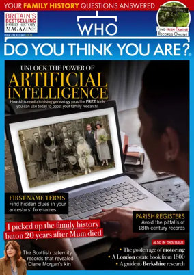 Cover of Who Do You Think You Are? Magazine