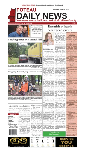 Cover of Poteau Daily News