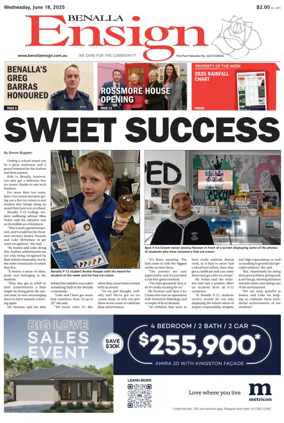 Cover of Benalla Ensign