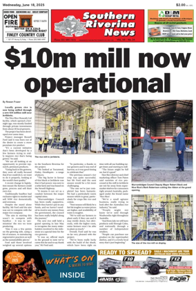 Cover of Southern Riverina news