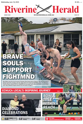 Cover of The Riverine Herald