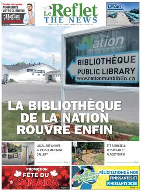 Cover of Le Reflet (The News)