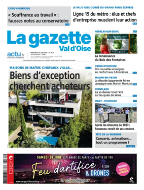 Cover of La Gazette Val d'Oise