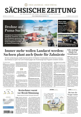 Cover of Sächsische Zeitung  (Niesky)