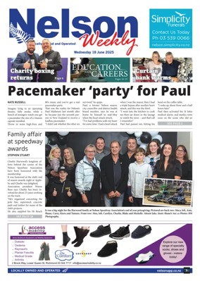 Cover of Nelson Weekly