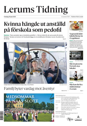 Cover of Lerums Tidning