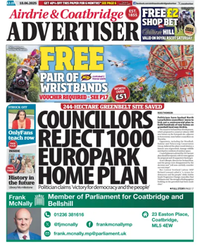 Cover of Airdrie & Coatbridge Advertiser