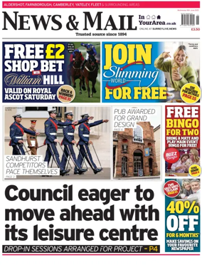 Cover of Aldershot News & Mail