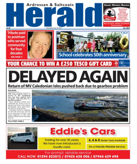 Cover of Ardrossan & Saltcoats Herald