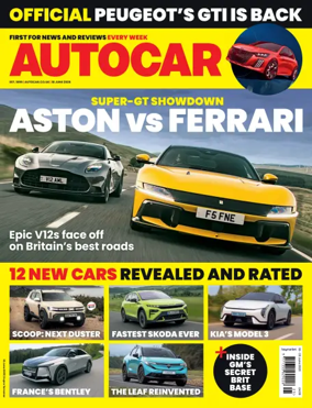 Cover of Auto Car (UK)