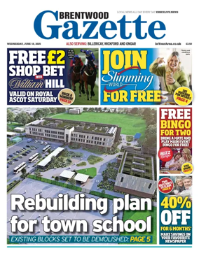 Cover of Brentwood Gazette