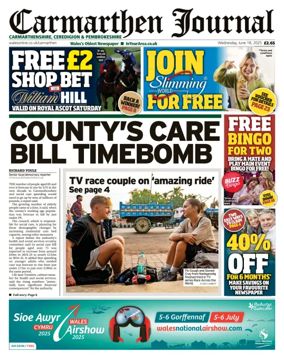 Cover of Carmarthen Journal