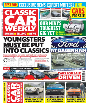 Cover of Classic Car Weekly (UK)