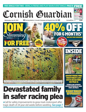 Cover of Cornish Guardian (St. Austell & Fowey)