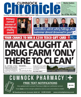 Cover of Cumnock Chronicle