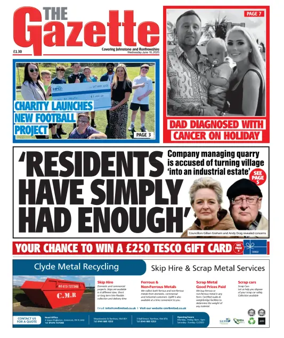 Cover of The Gazette (Scotland)