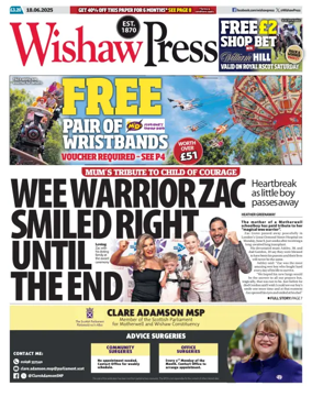Cover of Wishaw Press