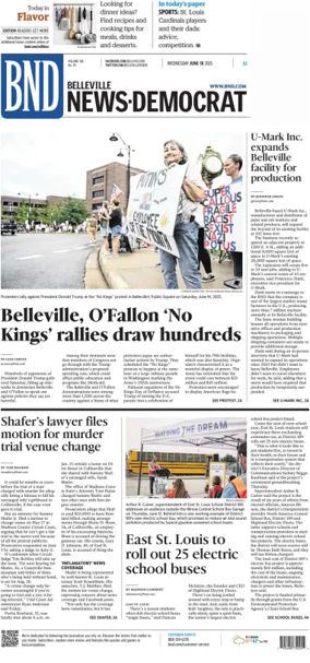 Cover of Belleville News-Democrat