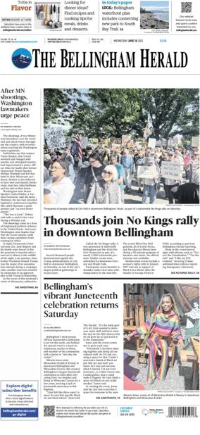 Cover of The Bellingham Herald