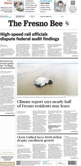 Cover of The Fresno Bee