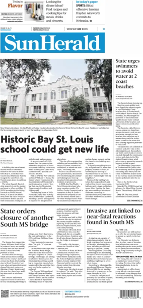 Cover of The Sun Herald