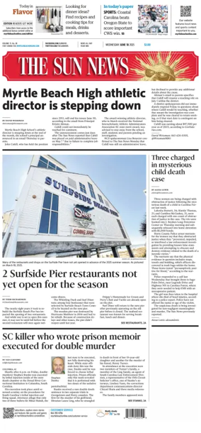 Cover of The Sun News