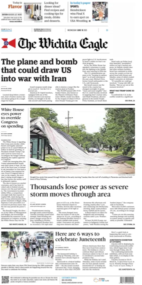 Cover of The Wichita Eagle