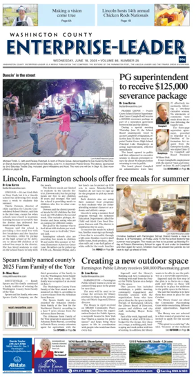 Cover of Washington County Enterprise-Leader