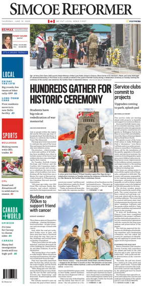 Cover of Simcoe Reformer