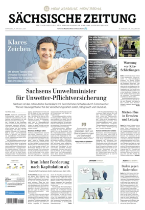 Cover of Sächsische Zeitung  (Dippoldiswalde)