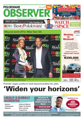 Cover of Polokwane Observer
