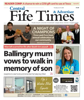 Cover of Central Fife Times