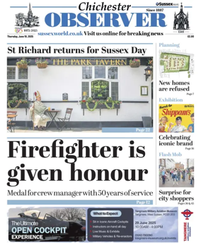 Cover of Chichester Observer