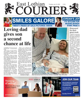 Cover of East Lothian Courier