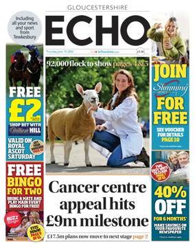 Cover of Gloucestershire Echo