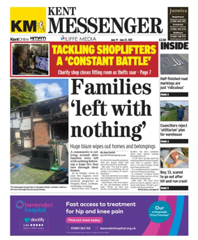 Cover of Kent Messenger Maidstone