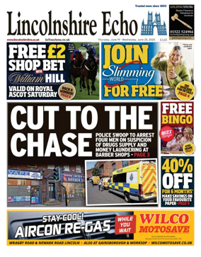 Cover of Lincolnshire Echo