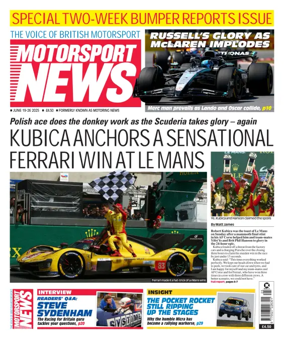Cover of Motor Sport News