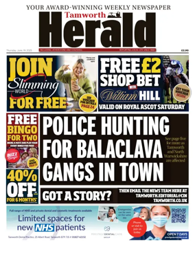 Cover of Tamworth Herald