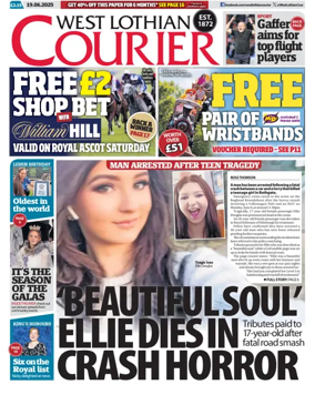 Cover of West Lothian Courier