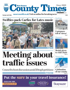 Cover of West Sussex County Times