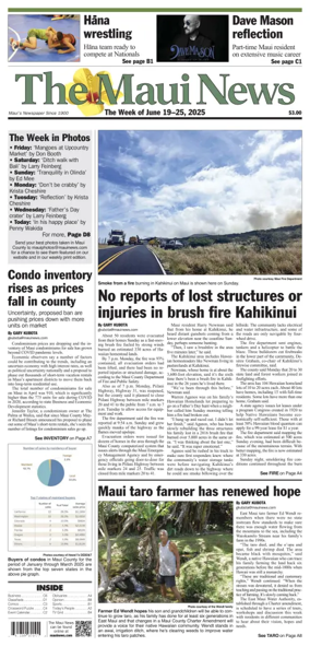 Cover of The Maui News - Weekender