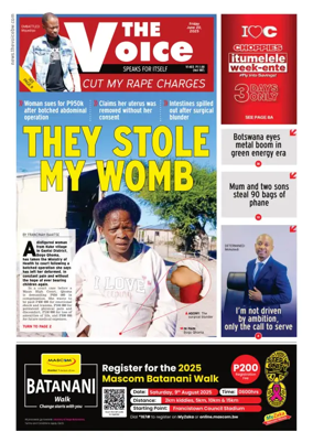 Cover of The Voice (Botswana)