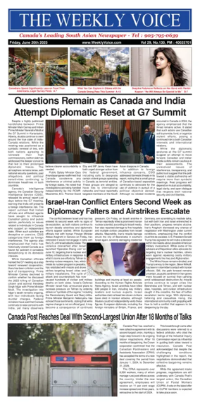 Cover of The Weekly Voice