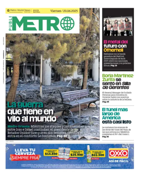 Cover of Publimetro Cali