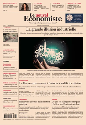 Cover of Le Nouvel Economiste