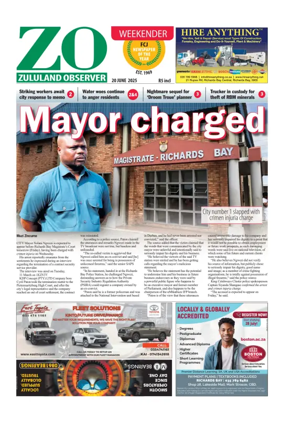 Cover of Zululand Observer - Weekender